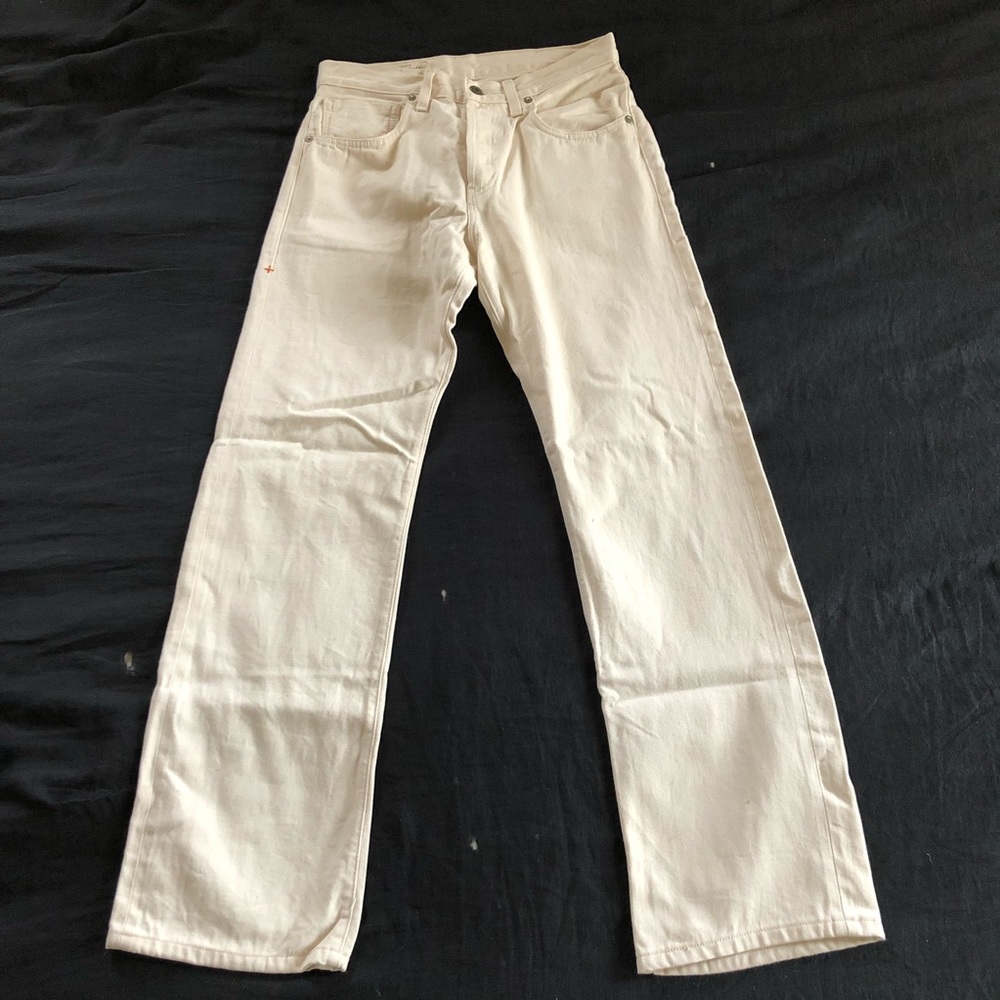 Imogene + Willie straight leg natural denim